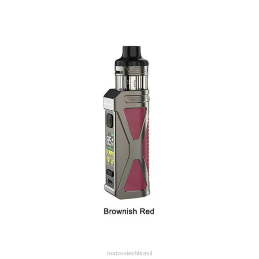 HorizonTech Durandal conjunto 85w vermelho acastanhado 84469 Horizon tech vape tank